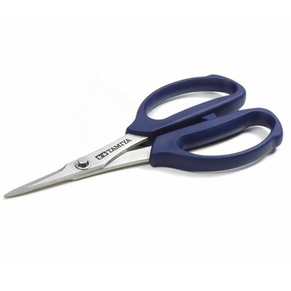TAMIYA TOOLS / ACCESSORIES - PLASTIC & SOFT METAL SCISSORS