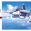 Hasegawa 1:48 scale FA-18F Super Hornet aircraft model kit