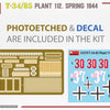 Miniart 1/35 WW2 Russian T-34/85 PLANT 112 SPRING 1044