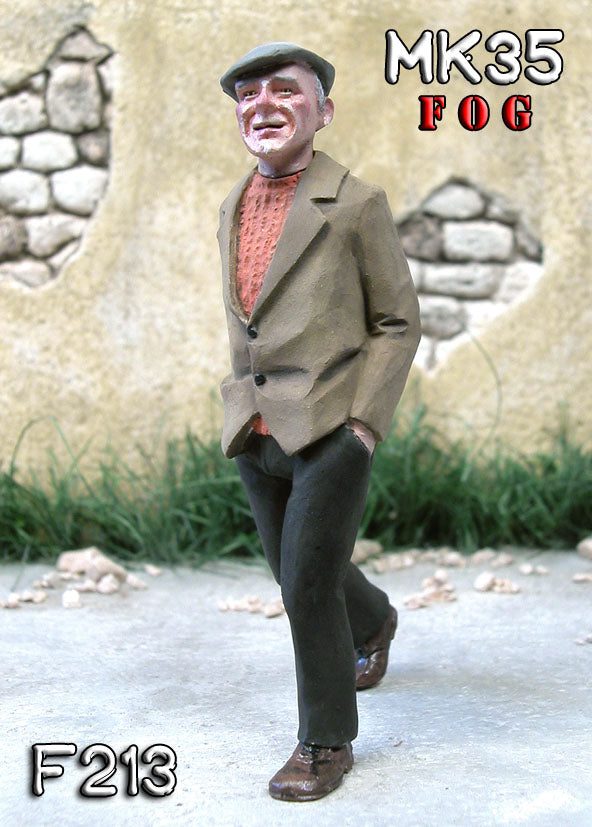 MK35 FoG models 1/35 Scale Civilian walking with hands in his pockets