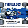 Tamiya 1/12 scale TYRRELL 003 1971 F1 MONACO GP car model kit