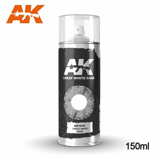 AK interactive spray paint rattle can 400ml and 150ml