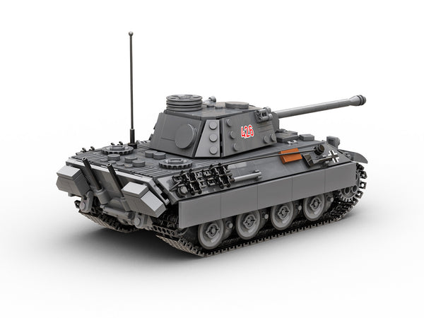 Build Army WW2 Brick building model kit Panther Ausf D