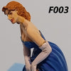 MK35 FoG models 1/35 Scale 1940's Lady in Evening dress resin model kit