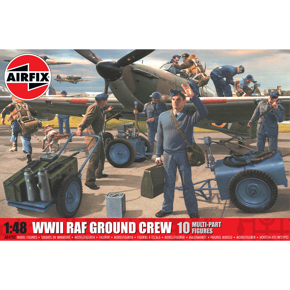 Airfix 1:48 WW2 RAF Ground Crew. Set (Due April 2025) | Fields of Glory ...