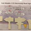 FoG Models 1/35 Normandy Road sign set #2