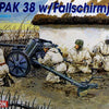 Dragon 1/35 WW2 German 5CM PAK 38 W/Fallschirmjager