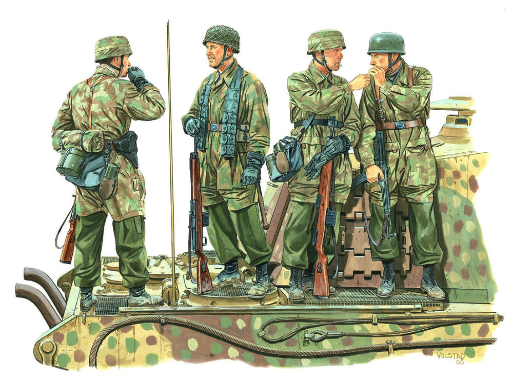 Dragon 1/35 WW2 German 3rd Fallschirmjager Division (Ardennes1944), Part 2