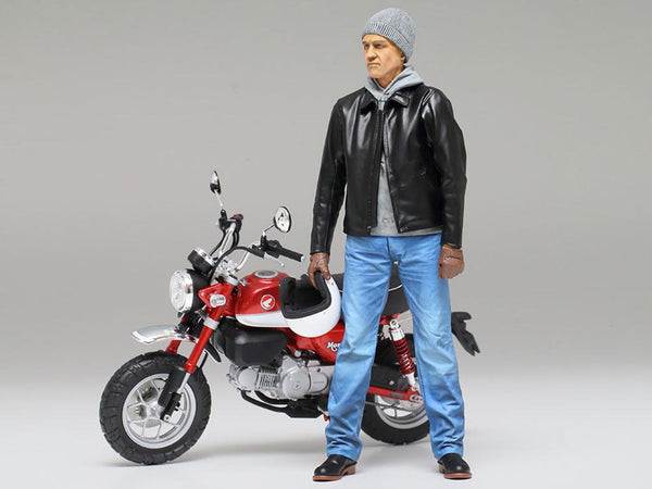 Tamiya 1/12 scale STREET RIDER FIGURE (Single Figure with Two Options)