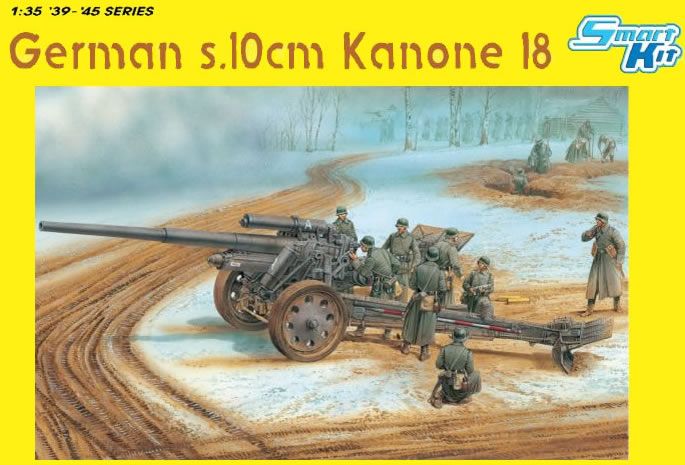 Dragon 1/35 WW2 German s.10cm Kanone 18