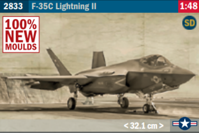 Italeri 1/48 Lockheed Martin F-35C Lightning II