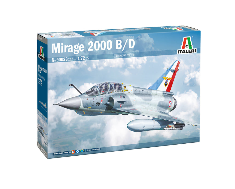 Italeri 1/72 scale Mirage 2000 D model kit