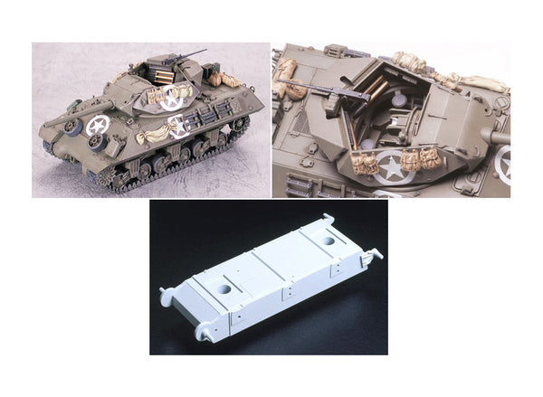 Tamiya 1/48 scale WW2 American US M10 Mid Production tank model kit