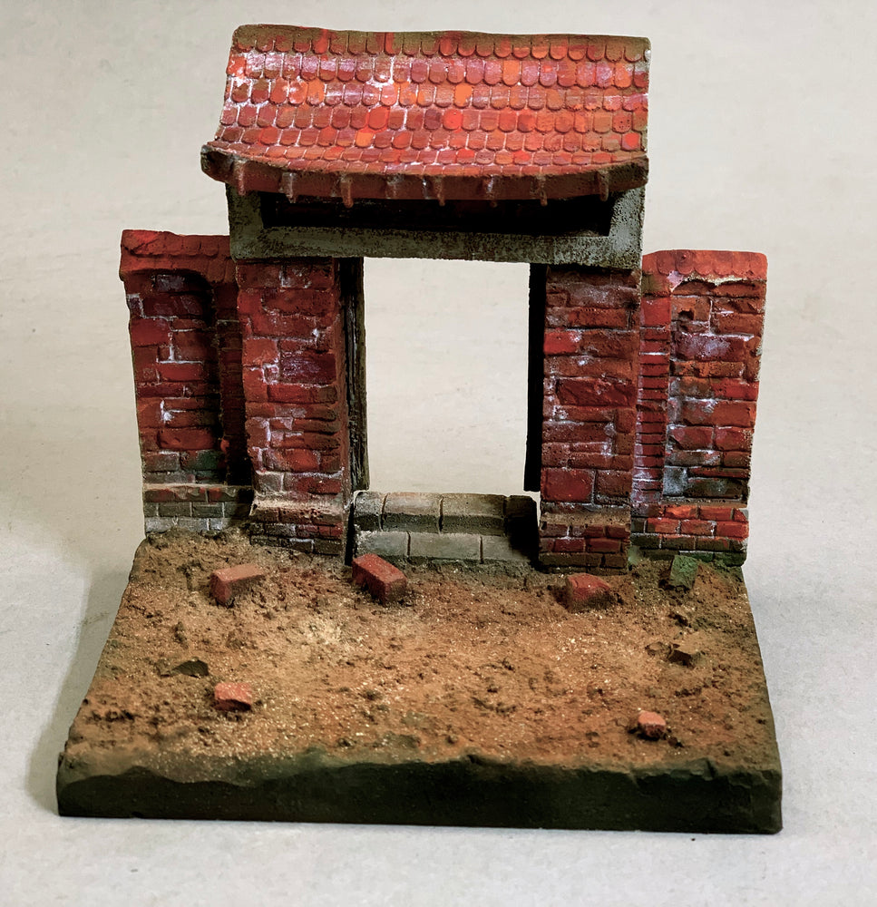 FoG Models 1/35 scale Oriental Gate Vietnam Burma diorama display base