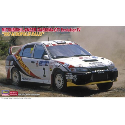 Hasegawa 1:24  Mitsubishi Lancer (Carisma GT) Evolution IV '1997 Acropolis Rally'