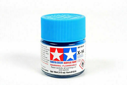 Tamiya Gloss Acrylic Paints X1 - X35 Model Paint 10ml Jars