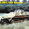 Dragon 1/35 WW2 German SD KFZ 251/23 Reconnaissance Vehicle