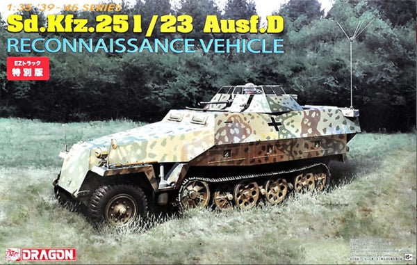 Dragon 1/35 WW2 German SD KFZ 251/23 Reconnaissance Vehicle