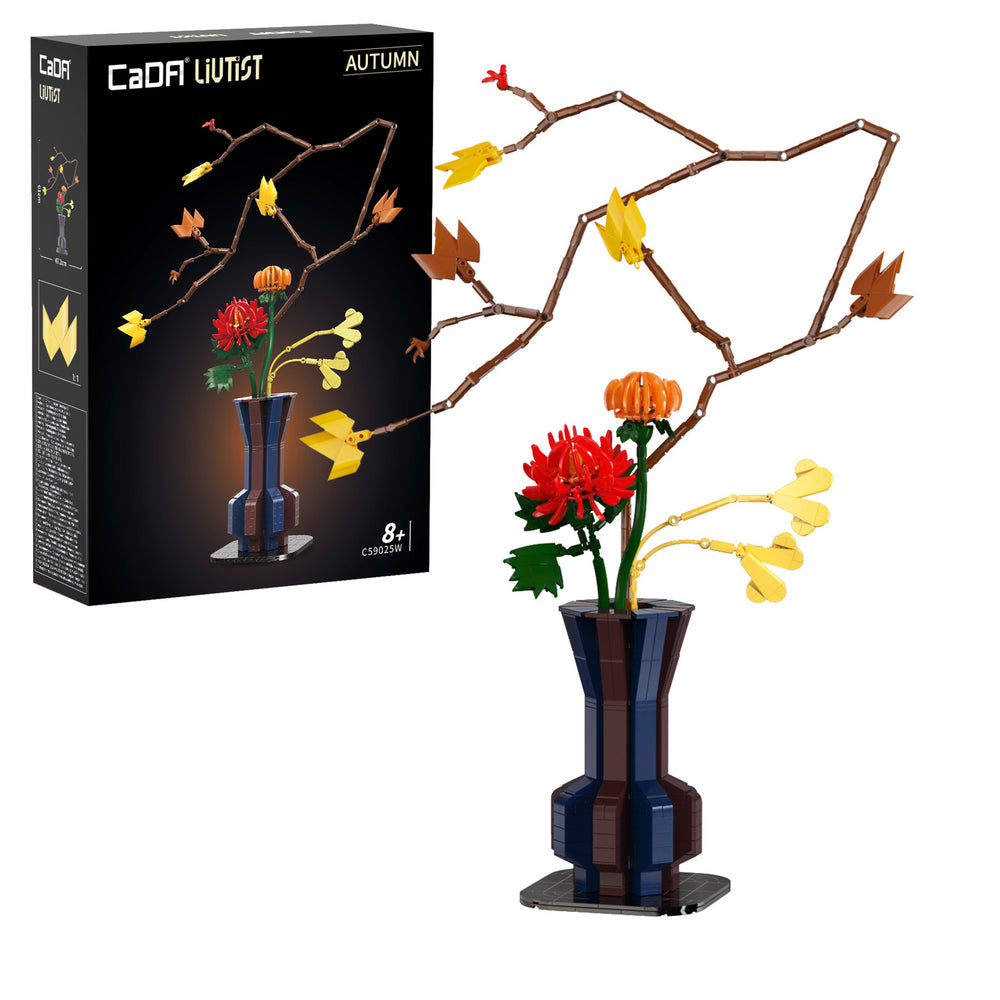 CADA CREATIVE Oriental Floral Art: Autumn - 795 pcs