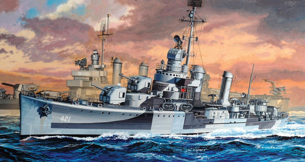 Dragon 1/350 WW2 U.S.S. Benson DD-421 Benson Class Destroyer 1945