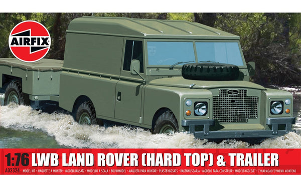 Airfix 1:76 LWB Landrover (Hard Top) (Due Aug 2025)