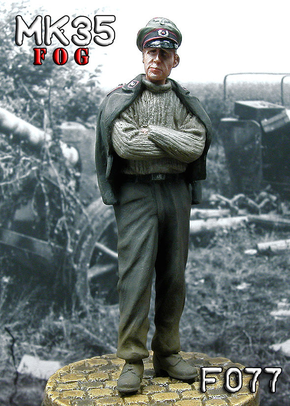 MK35 FoG models 1/35 Scale WW2 German tank commander 1944