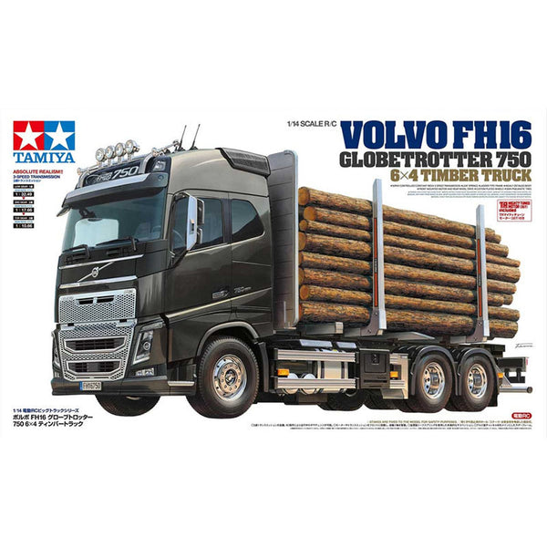 Tamiya R/C 1/14 Volvo Fh16 Globetrotter 750 6X4 Timber Truck
