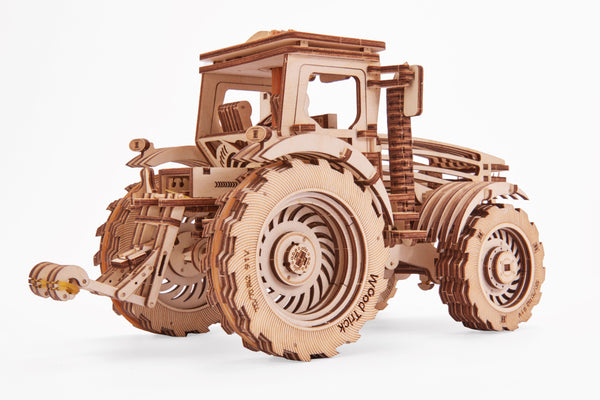 Wood Trick 3D wooden model kit Tractor