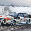 Italeri 1/24 Audi Quattro Rally Car model kit