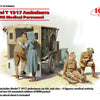 ICM 1/35 WW1 Model T 1917 Ambulance with US Medical Personnel