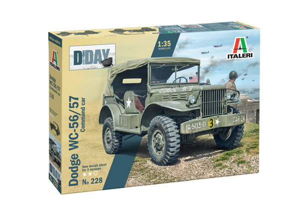 Italeri 1/35 WW2 US Dodge Staff Car WC56