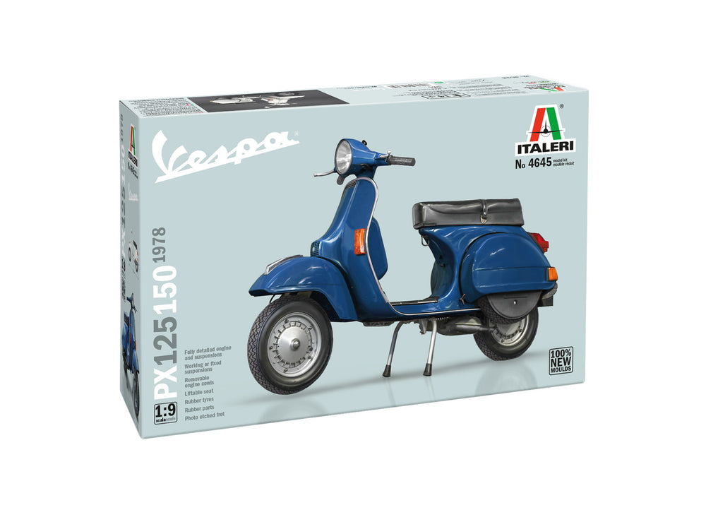 ITALERI BIKES 1/9 scales Piaggio Vespa PX 125/150 1978