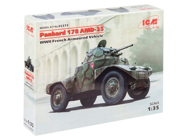 ICM 1/35 WW2 Panhard 178 AMD-35, WWII French Armoured Vehicle