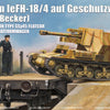 Zimi Models 1/35 Scale WW2 German 10.5 cm leFH 18/4 auf Geschützwagen Lr.s.(f)(Becker) [2 in 1] Model Kit