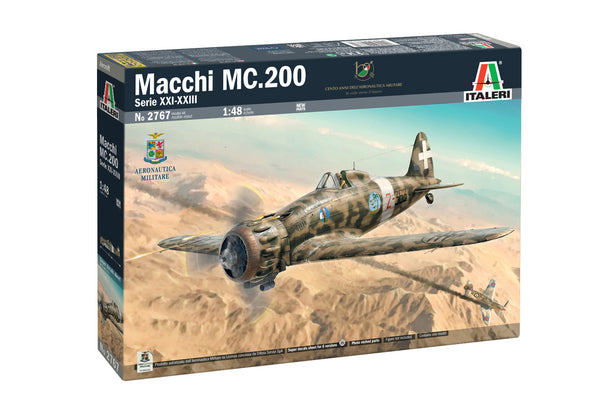 ITALERI 1/48 AIRCRAFT MACCHI MC.2000 XXI SERIE