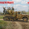 ICM 1/35 scale WW2 German "Achtung! Sie fliegen!" Sd.Kfz.3b with 2 cm Flak 38 and 4 Crew Figures