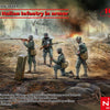 ICM 1/35 WW1 Italian Infantry In Armour Model Kit