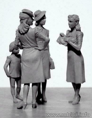 Masterbox 1:35 Women of WWII Era