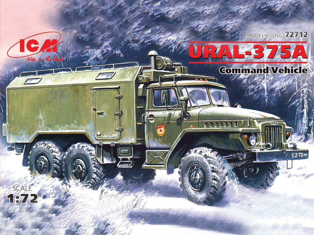 ICM 1/72 Russian URAL-375A, Command Vehicle