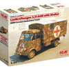 ICM 1/35 WW2 Lastkraftwagen 3,5 t AHN with Shelter, WWII German Ambulance Truck