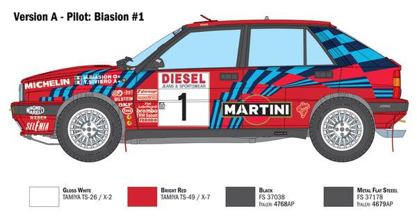 Italeri 1/12 LANCIA DELTA HF INTEGRALE SANREMO