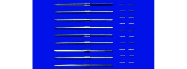 TAMIYA 1/350 SHIPS METAL 46CM GUN BARREL & SHELL upgrade set