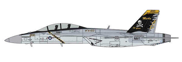 Hasegawa 1/48 F/A-18F Super Hornet VFA-103 Jolly Rogers 75th Anniversary Kit
