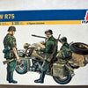Italeri 1/35 scale WW2 German BMW R75 with Sidecar