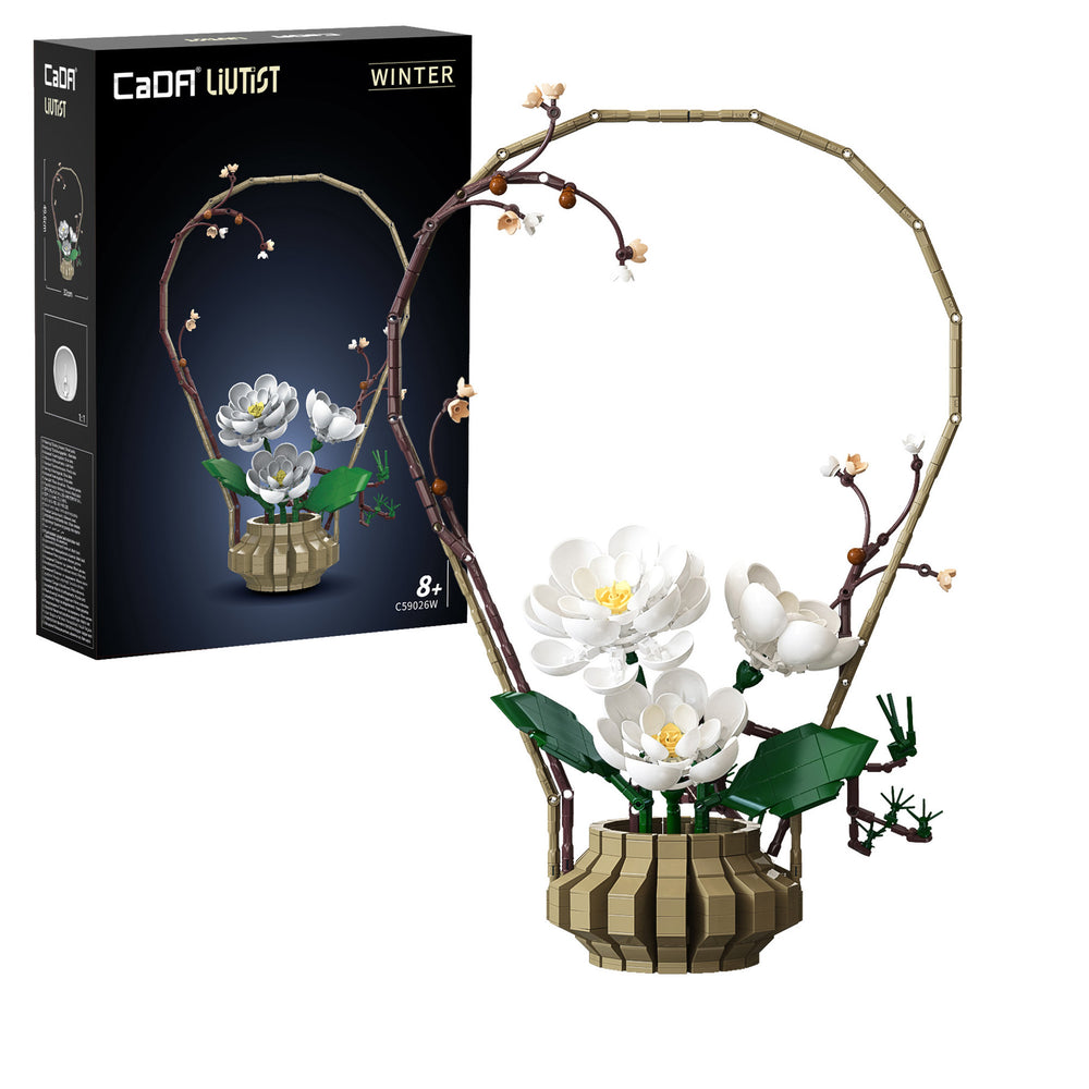 CADA CREATIVE Oriental Floral Art: Winter - 990 pcs