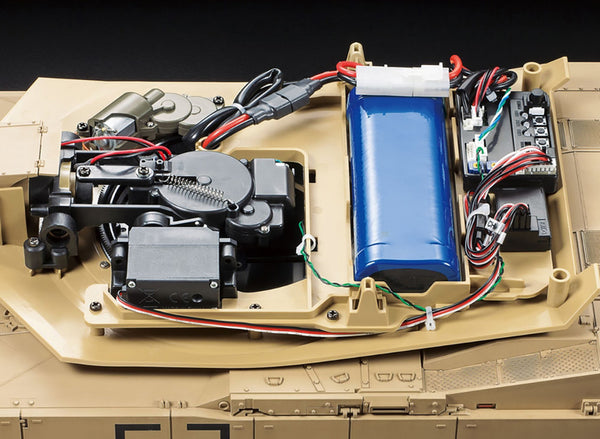 TAMIYA 1/16 scale R/C model assembly kit M1A2 ABRAMS W/OPTION KIT