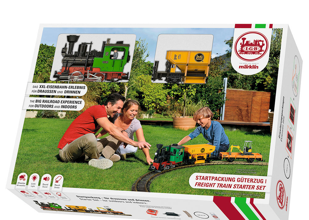 LGB Railways G Gauge - GOODS TRAIN STARTER SET