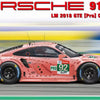 NUNU 1/24 CARS Porsche 911 992 LM 18 Pink Pig