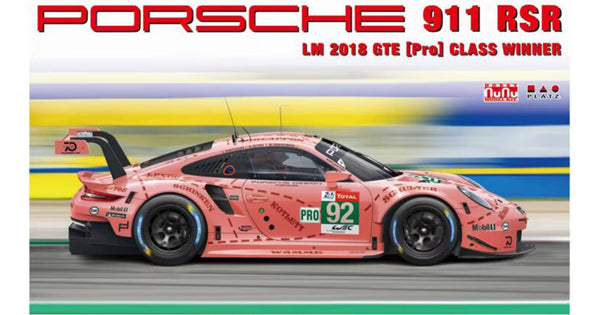 NUNU 1/24 CARS Porsche 911 992 LM 18 Pink Pig