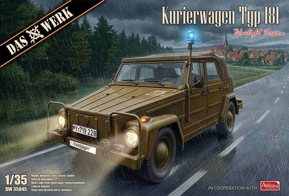 Das Werk 1/35 scale Kurierwagen Typ 181 - Bluelight version